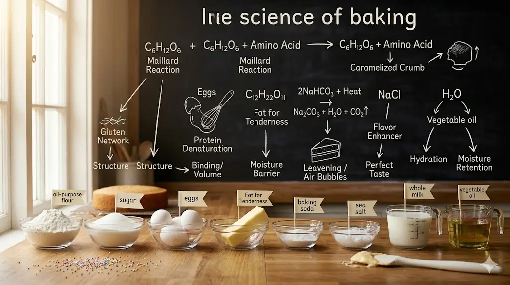 Cake Ingredients Guide (Science of Baking): 12 Best Secrets ...