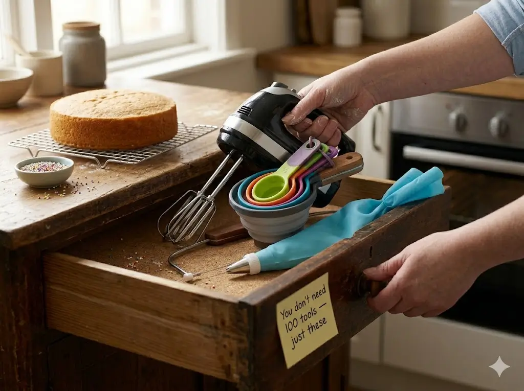 Essential Cake Baking Tools Guide: 15 Best Must-Have Items