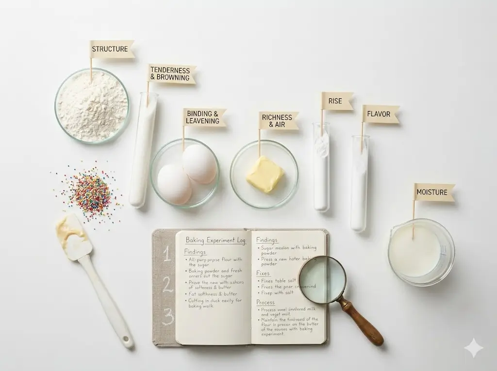 Cake Ingredients Guide (Science of Baking): 12 Best Secrets