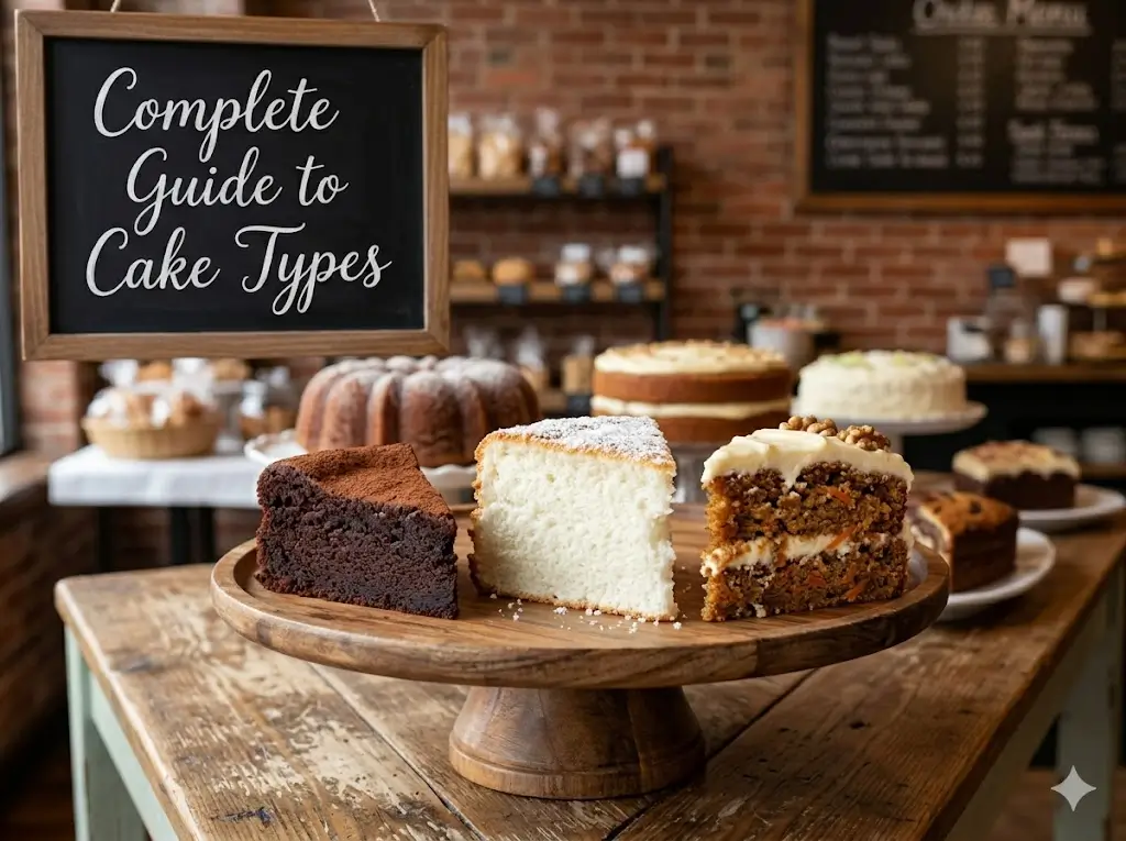 Complete Guide to Cake Types: 8 Best Varieties for Every Baker