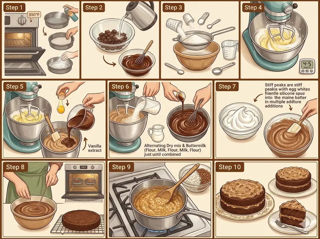 German Chocolate Cake 9 Best Baking Secrets 