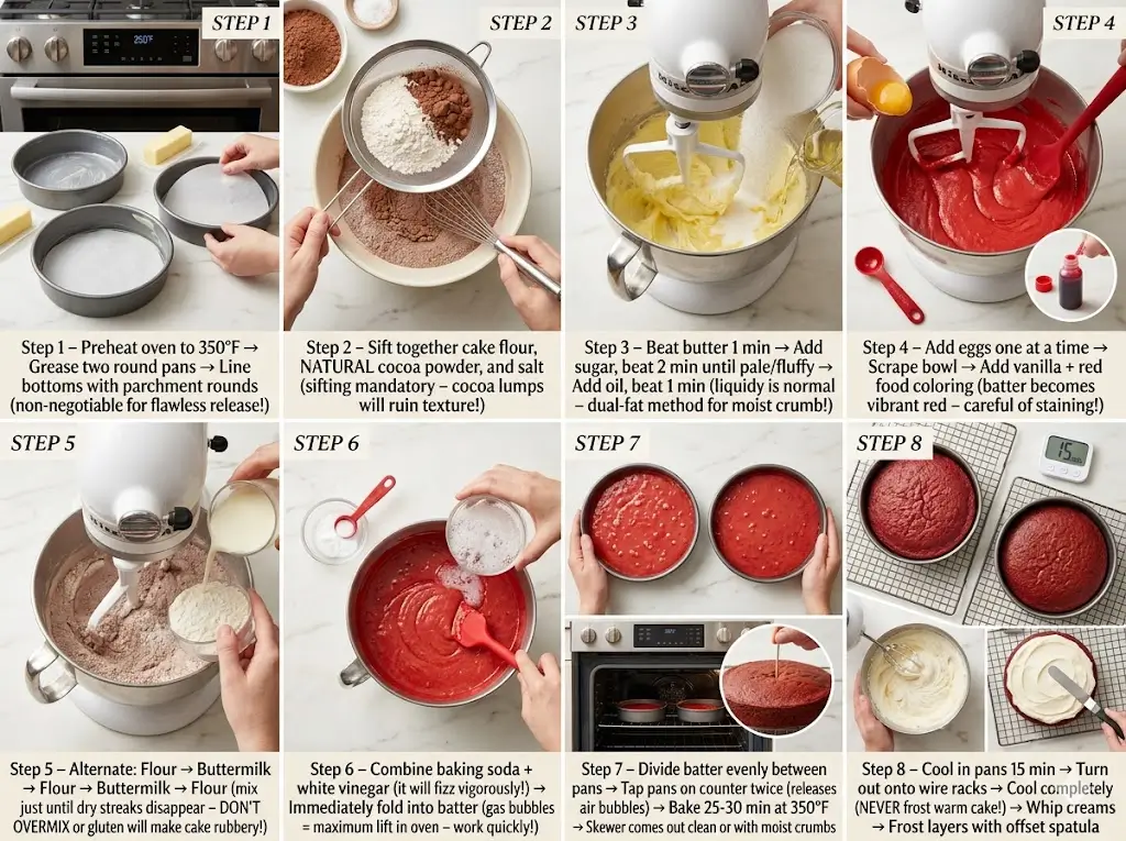 Traditional Red Velvet Cake 7 Best Baking Secrets 
