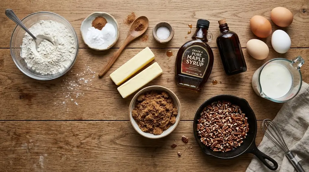 Maple Pecan Praline Cake 5 Best Baking Steps