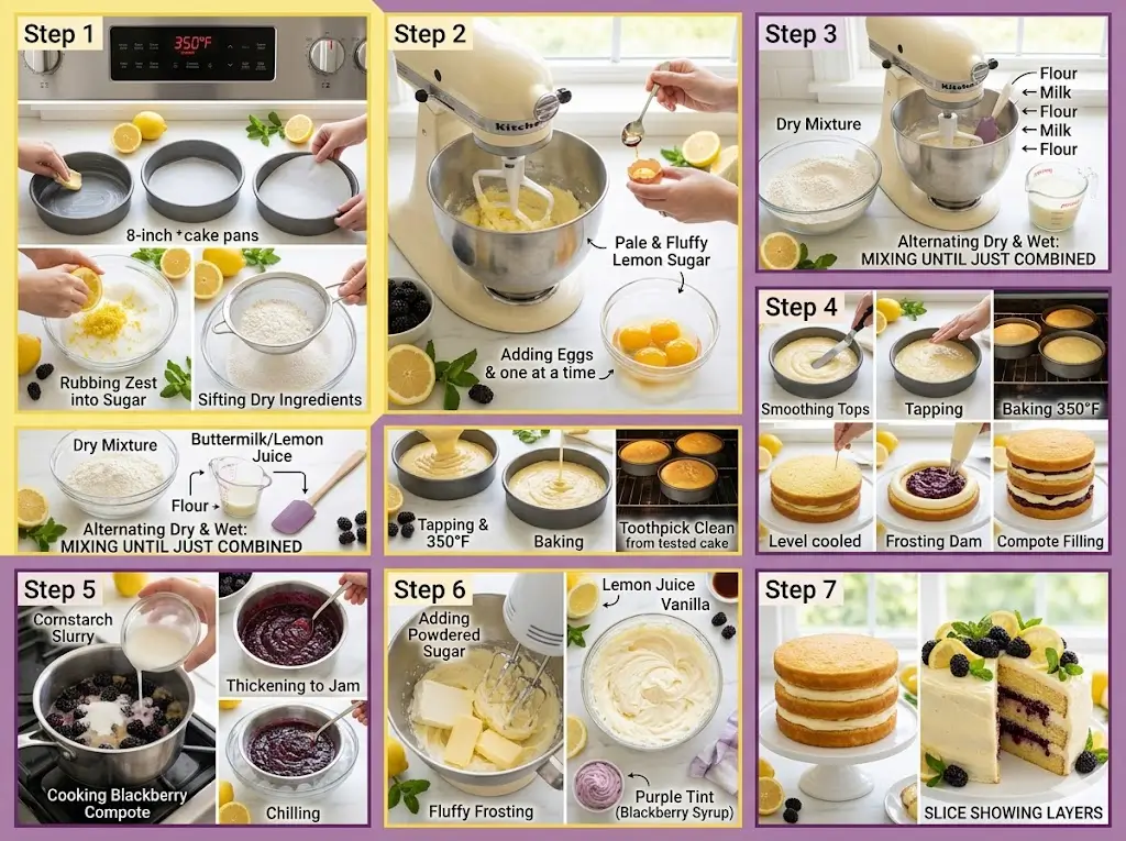 Blackberry Lemonade Cake 7 Best Baking Tips