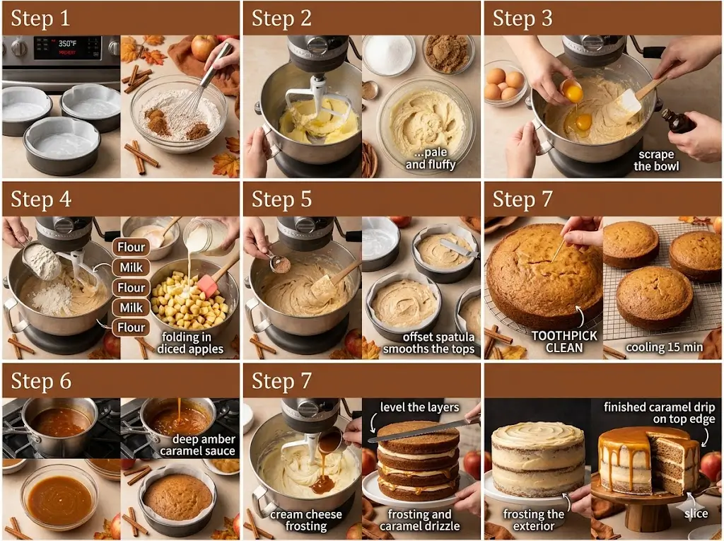 Caramel Apple Spice Cake 5 Best Steps To Bake It