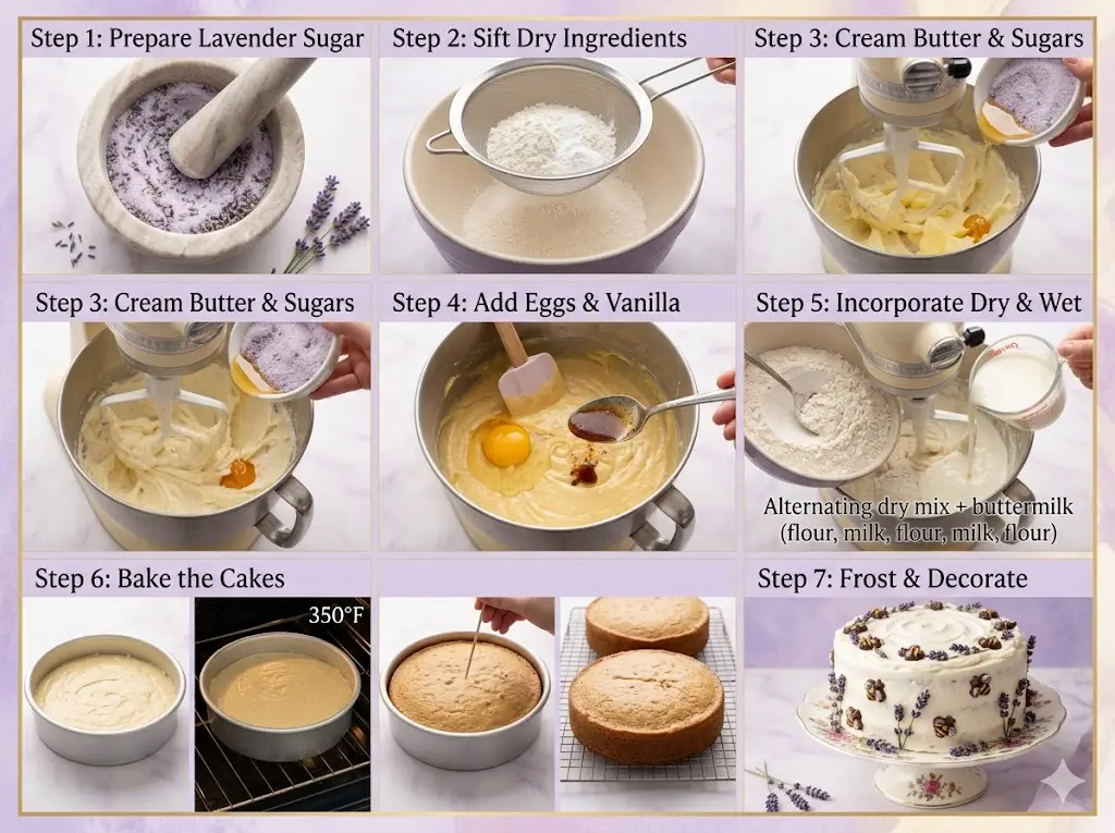 Title: Lavender Honey Bee Cake 7 Best Baking Tips
