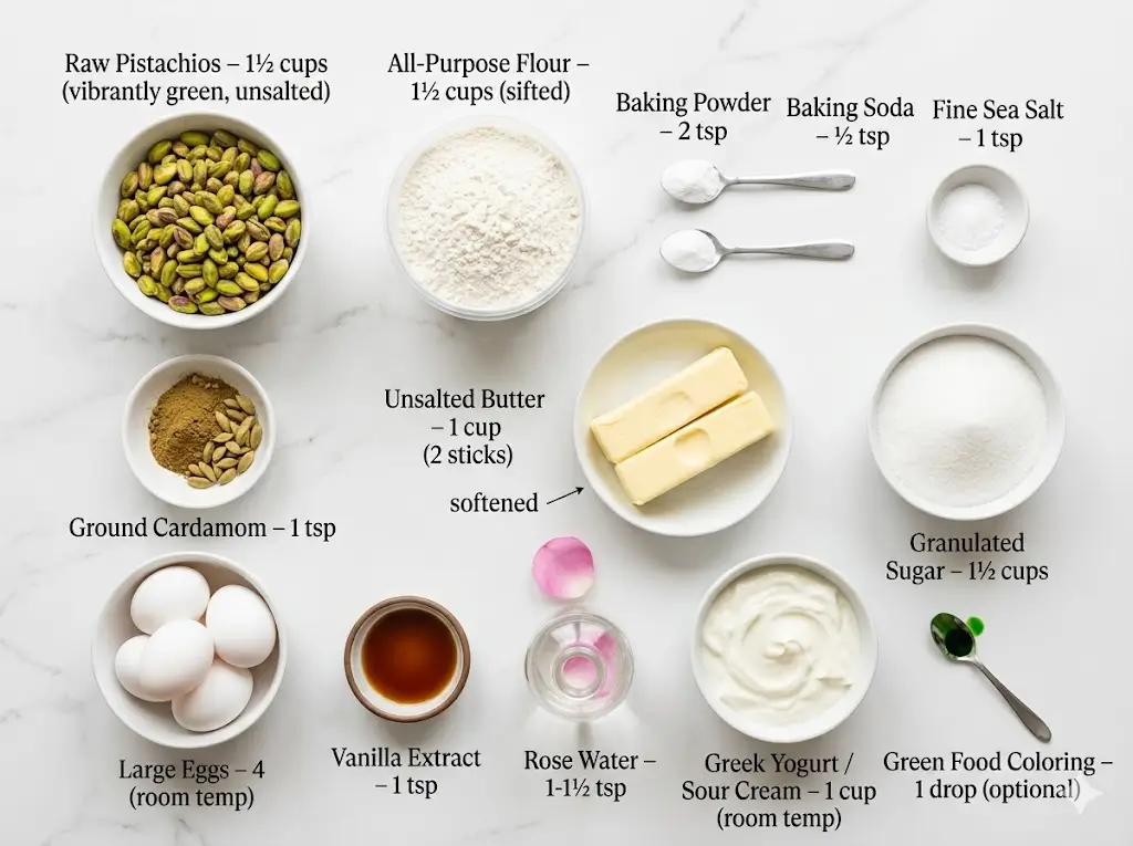 Pistachio Rosewater Cake 7 Best Baking Tips