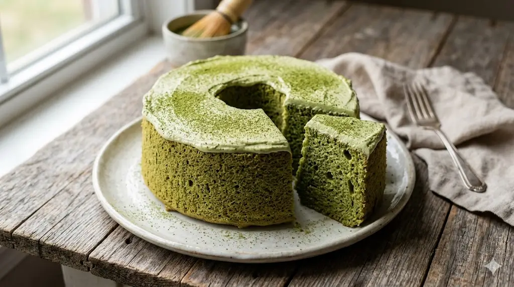 Matcha Green Tea Chiffon Cake 7 Best Baking Tips