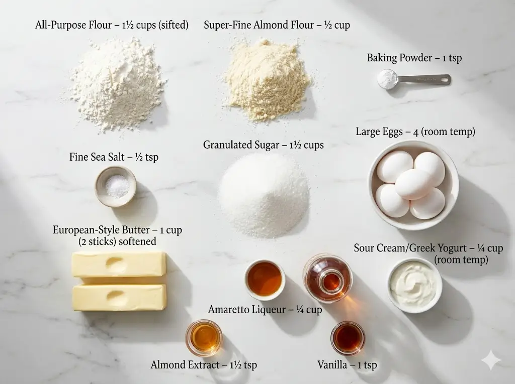 Almond Amaretto Pound Cake 7 Best Baking Tips