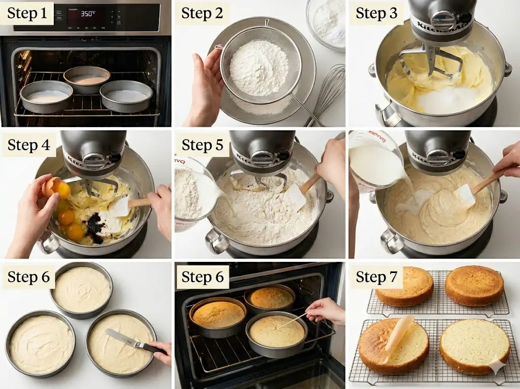 Classic Vanilla Bean Layer Cake 5 Best Baking Secrets
