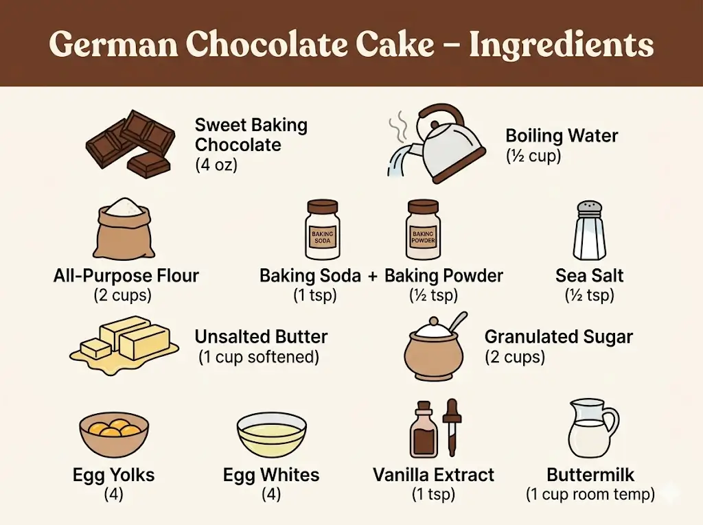 German Chocolate Cake 9 Best Baking Secrets 